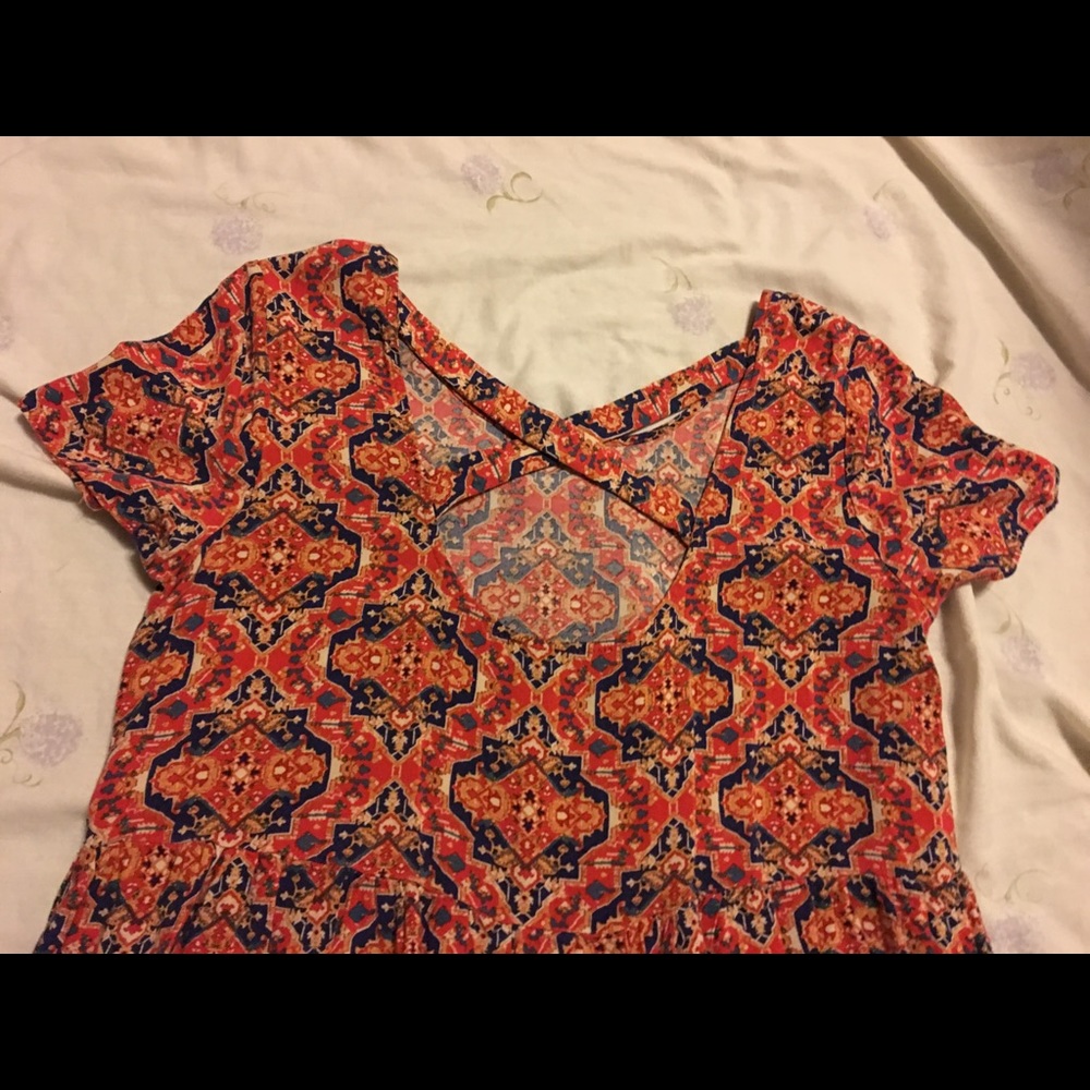 Forever 21 Gathered Style Dress